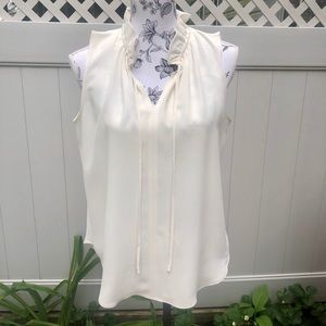 Ann Taylor Sleeveless Blouse - Medium
